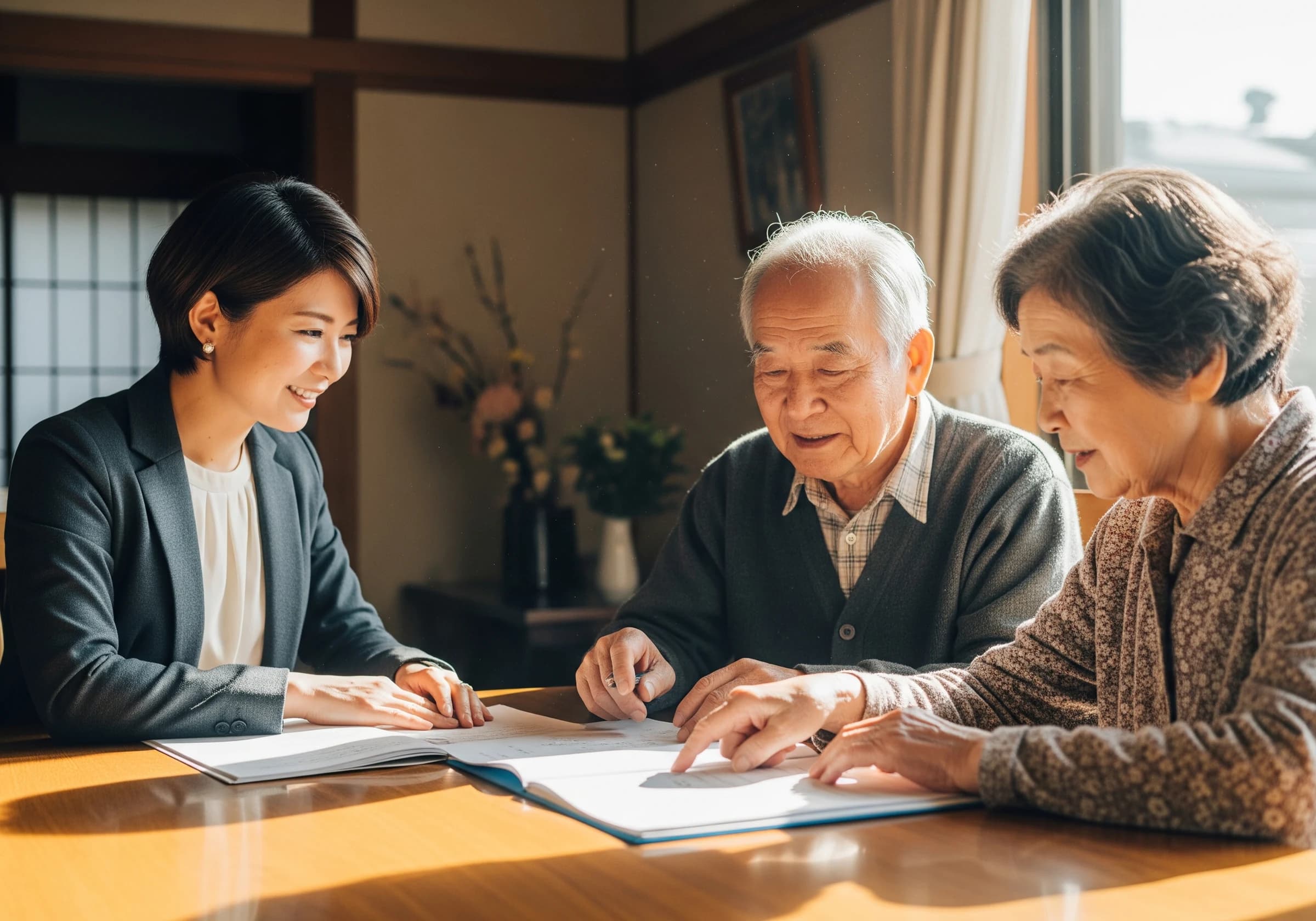 終活・身元保証相談の様子